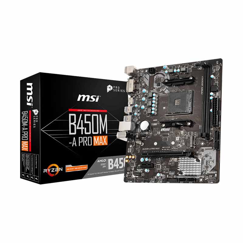CARTE MÈRE AMD MSI B450M-A PRO MAX