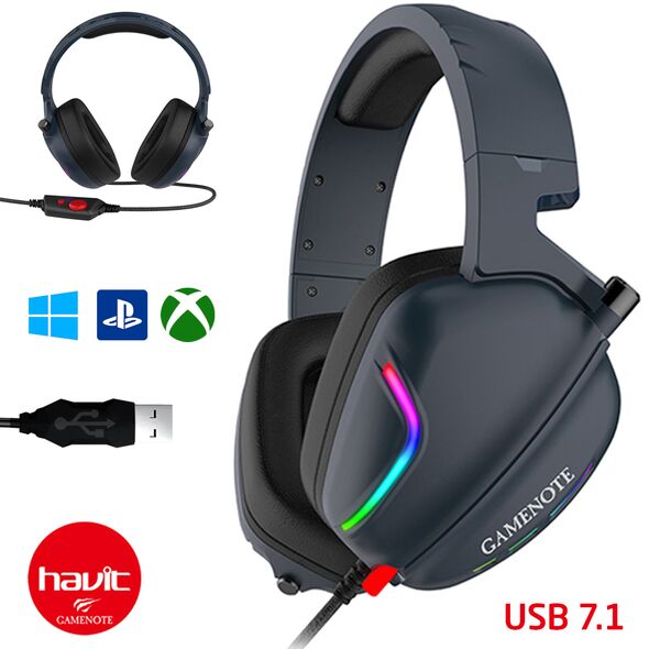 سماعات الرأس الاحترافية المميزة للألعاب مع أضواء تزيين متوهجة