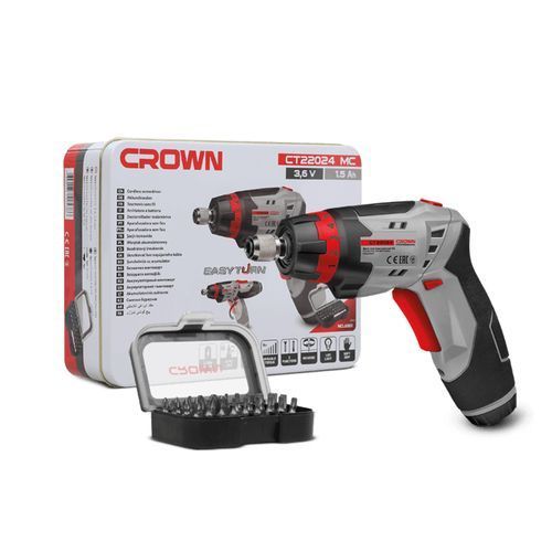 Crown Mini Visseuse A Batterie Lithium 3.6v